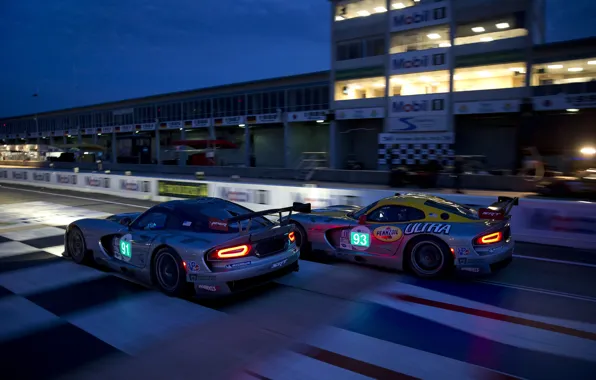 Picture race, Dodge Viper, race, 2013, Le Mans 24