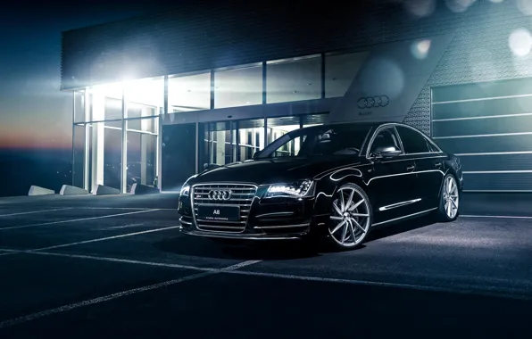Picture Audi, black, front