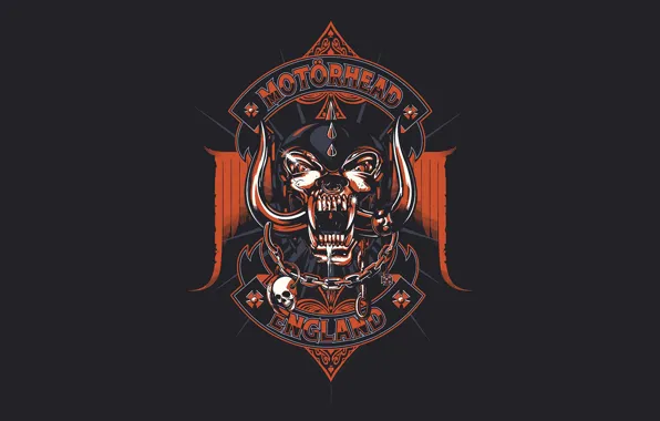Picture logo, Motorhead, hard rock, Snaggletooth, War-pig, Motörhead