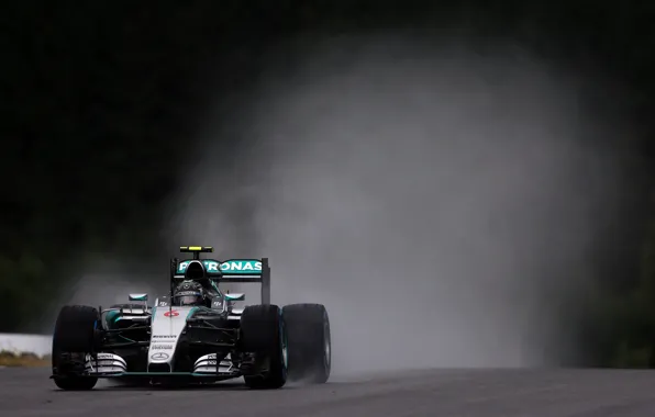 Picture Water, Mercedes, Squirt, Formula 1, AMG, Nico Rosberg, W06