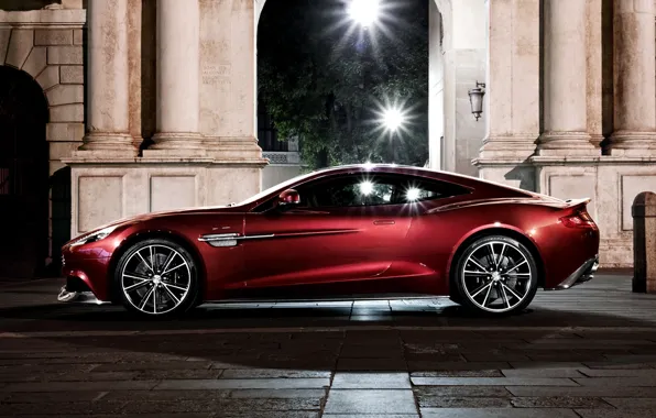 Picture Aston Martin, Night, Machine, Light, Lights, Light, Car, Car, Is, Night, Wallpapers, Aston Martin, Wallpaper, …
