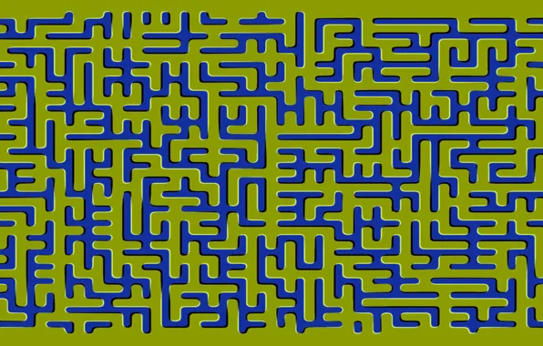 Picture line, movement, pattern, maze
