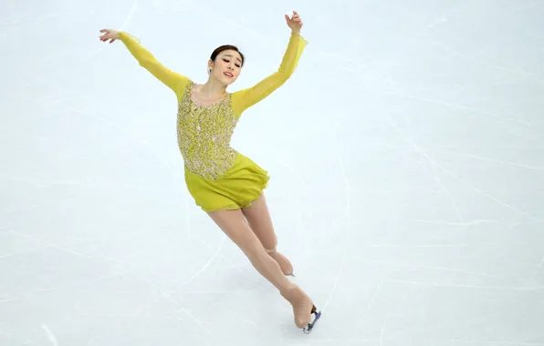 Picture Winter, Yuna, Kim, Figure, Skating, Olimpics