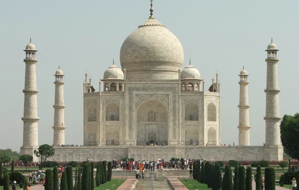 Picture Taj Mahal, India, historic, monument