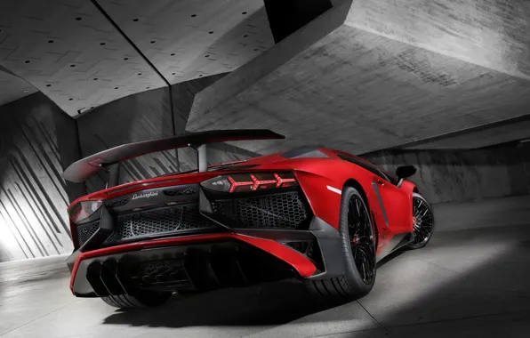 Picture Lamborghini, spoiler, Lamborghini, Aventador, aventador, LB834, 2015, LP 750-4, Superveloce