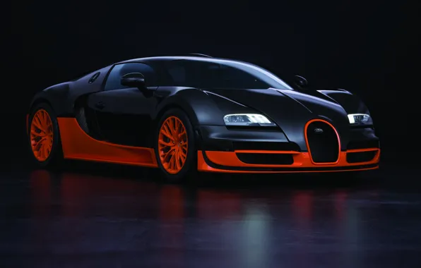 Picture supercar, Bugatti Veyron, Super Sport, 16.4, the fastest production car