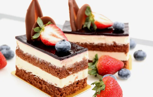 Picture cake, cake, cake, dessert, cakes, sweet, chocolate, chocolate, sweet, strawberry, dessert, berries