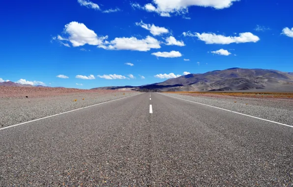 Picture Road, Chile, Atacama Desert