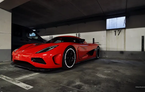Picture Koenigsegg, Red, Speed, Agera R