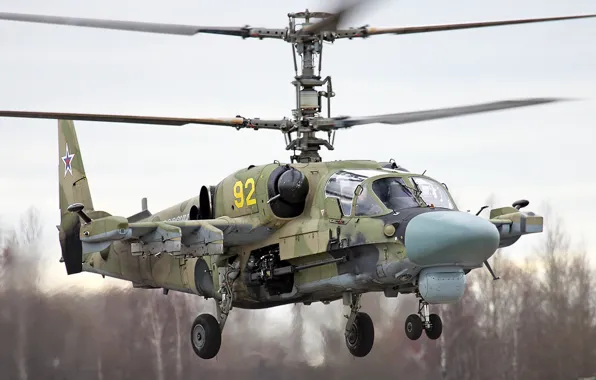Picture helicopter, alligator, Ka-52