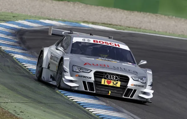Picture Audi, DTM, RS 5, The curb