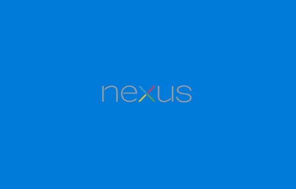 Picture background, blue, logo, nexus