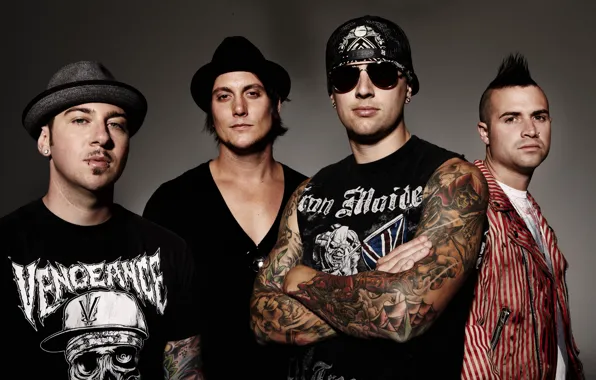 Picture music, group, A7X, Avenged Sevenfold, Zacky Vengeance, M. Shadows, Johnny Christ, Synyster Gates, hard rock, …