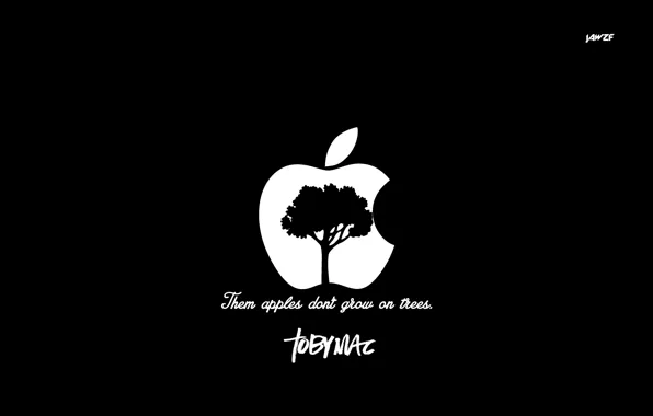 Picture apple, tree, hip hop, pop, jawzf, Joseph, eye on it, speak life, grow, mac daddy, …