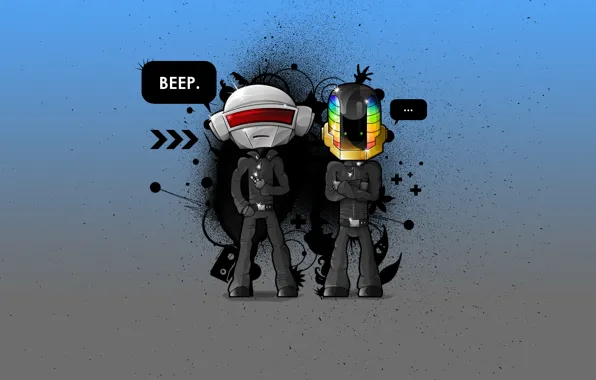 Picture DaftPunk, Music, Robots, Electro