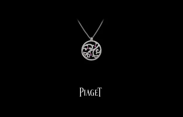 Picture pendant, decoration, stones, PIAGET