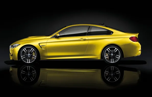 Picture yellow, Coupe, BMW M4, BMW AG