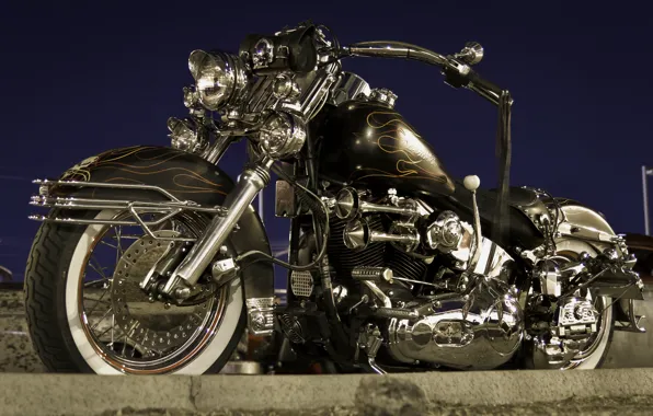 Picture design, motorcycle, form, bike, Harley-Davidson
