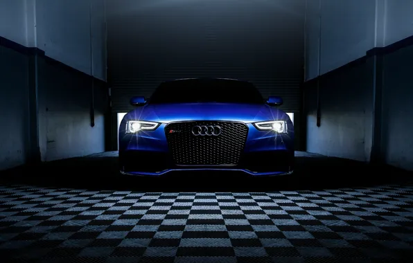Picture Audi, Cars, Blue, RS5, Sport, Luxury, Ligth, Motor