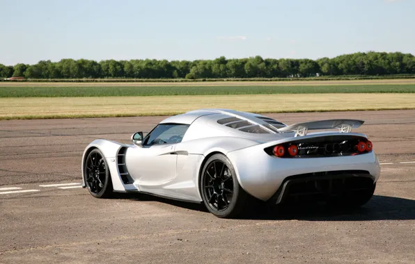 Picture machine, the sky, day, car, back, Hennessey, Venom GT