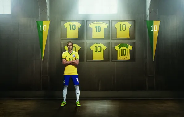 Picture Sport, Football, Form, Brazil, Santos, Nike, Neymar, NIKE, Neymar da Silva Santos Junior, Santos Futebol …