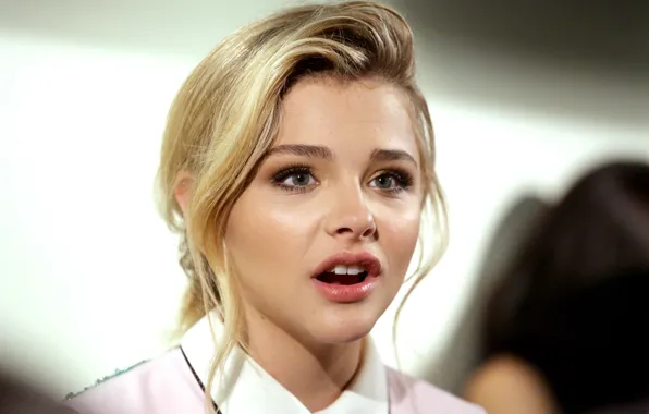 Picture look, actress, lips, girl, blonde, Chloe Grace Moretz, Chloe Grace Moretz, Chloe Grace Moretz, ue