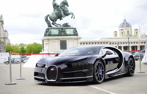 Picture Bugatti, Black, Chiron
