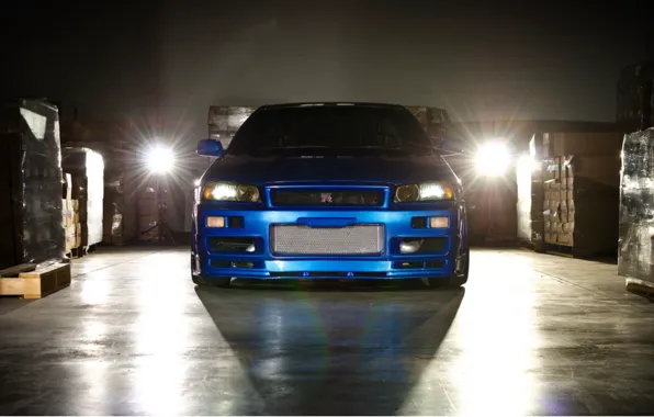 Picture machine, Nissan, skyline, Nissan, gt-r, r34, the fast and the furious 4, fast and furious, …