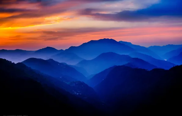 Picture India, The Shimla-Mandi border, Himachal Pradesh, Mountains of Seraj