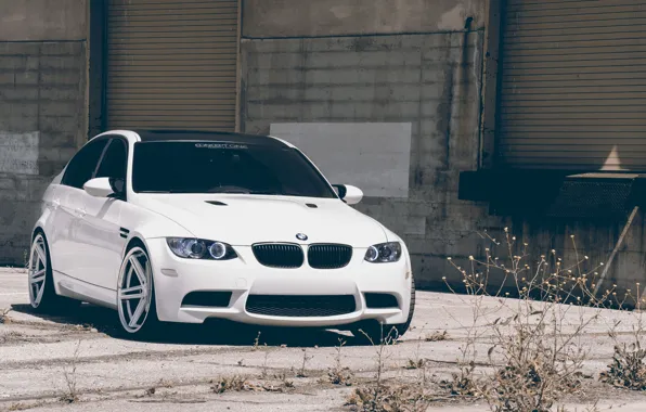 Picture tuning, BMW, BMW, tuning, White, E90, concept one