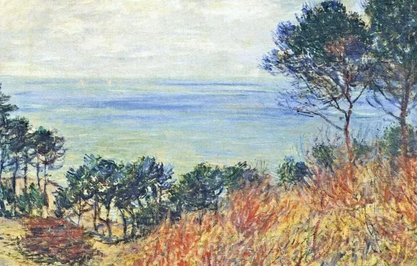 Picture landscape, picture, Claude Monet, The Coast Varanzhvile