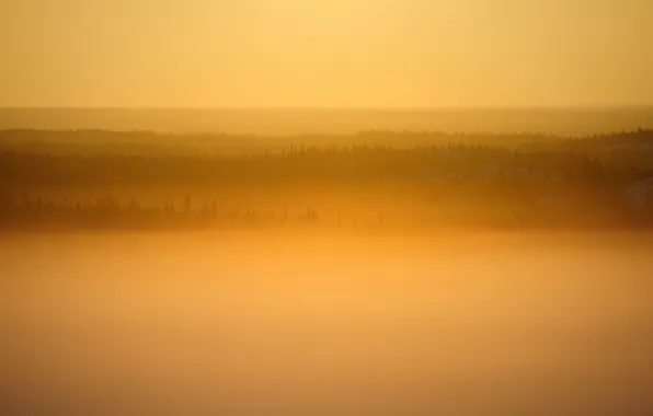Picture Canada, Great Slave Lake sunrise, Yellowknife, Northwest Territories