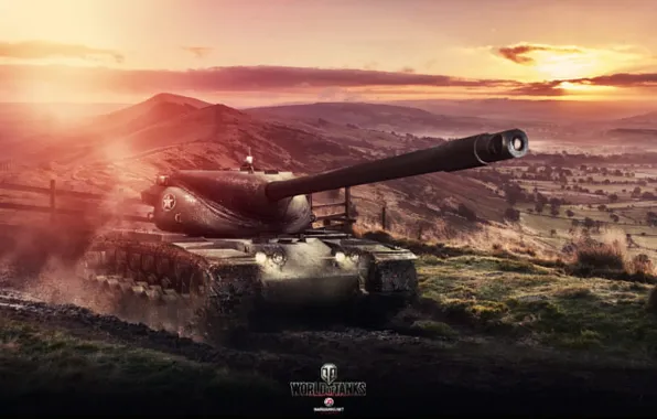 Picture Game, Art, World of Tanks, T57 Heavy Tank, Wargaming, FuriousGFX