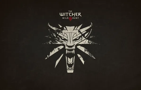 Picture Wolf, Logo, The Witcher, Amulet, Witcher
