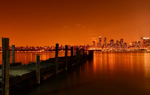 Picture night, new york city, pier, hudson river, weehawken, Last Call