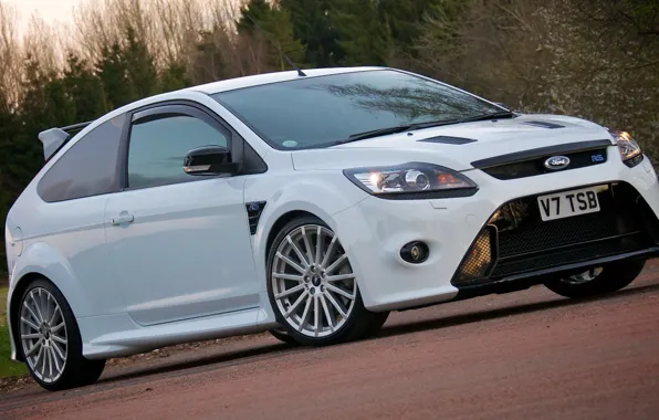 Picture Ford, white, focus