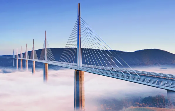 Picture bridge, modern, engineering