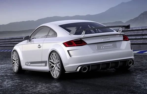 Picture Audi, sport, Audi, concept, the concept, sport, rear view, quattro, Quattro