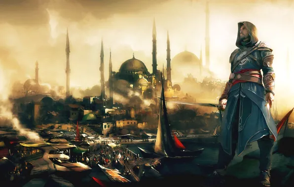 Picture assassin's creed, Ezio, revelations, Constantinople