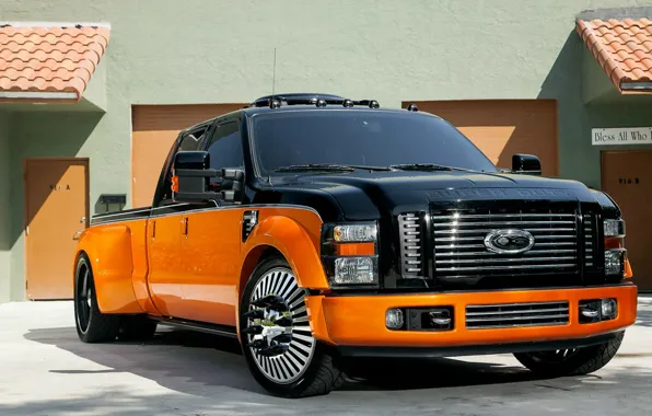Picture Ford, F-350, Harley-Davidson Conversion