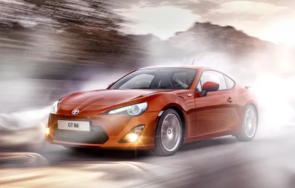 Picture the concept, toyota, gt 86
