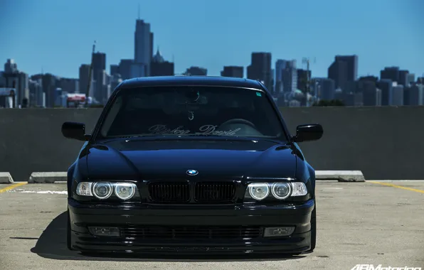 Picture BMW, Boomer, Chicago, BMW, USA, Chicago, tuning, Stance, E38
