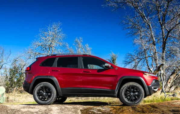 Picture auto, jeep, side view, Jeep, Cherokee, Trailhawk