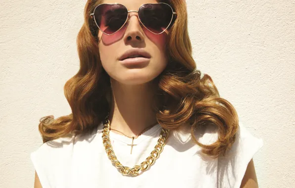 Picture glasses, singer, Lana Del Rey, Lana Del Rey