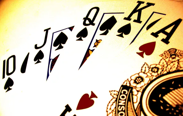 Picture Card, poker, Royal Flush, Royal flush