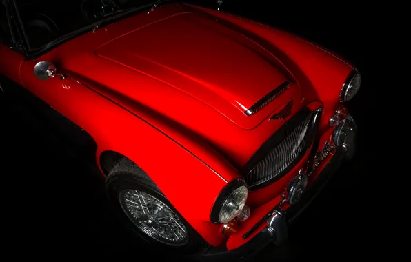 Picture Red, 1964, Austin Healey