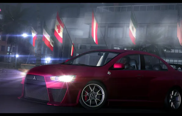 Picture Photoshop, Mitsubishi LancerX, Need For Speed World