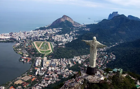 Picture the city, the ocean, Brazil, rio de janeiro, brazil, Rio de Janeiro