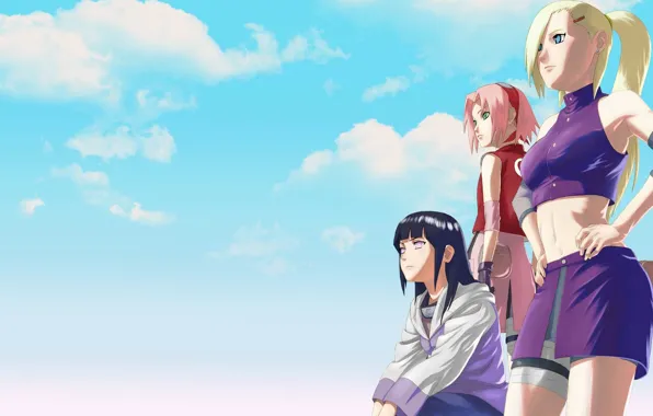 Picture Sakura, Naruto Shippuden, Naruto: shippuuden, Ino, Hinata