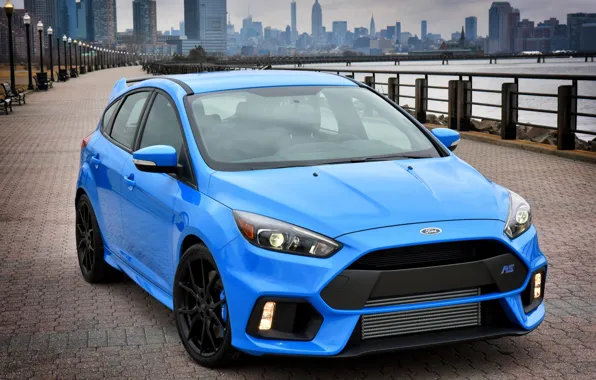 Picture ford, blue, focus, 2015